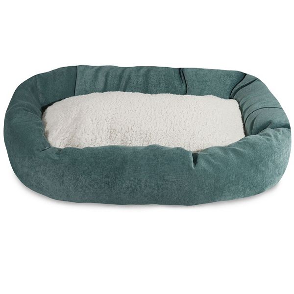 Majestic Pet Villa Sherpa Bagel Dog Bed