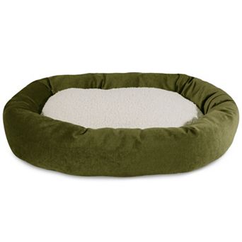 Majestic Pet Villa Sherpa Bagel Dog Bed