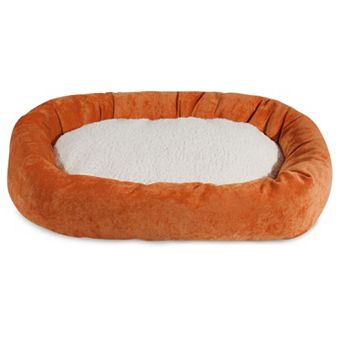Majestic Pet Villa Sherpa Bagel Dog Bed