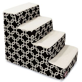 Majestic Pet Links 4-Step Indoor Outdoor Pet Stairs