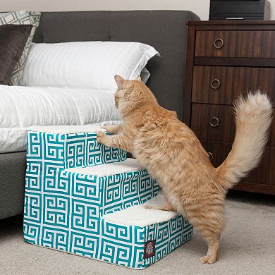 Majestic Pet Towers 4-Step Indoor Outdoor Pet Stairs