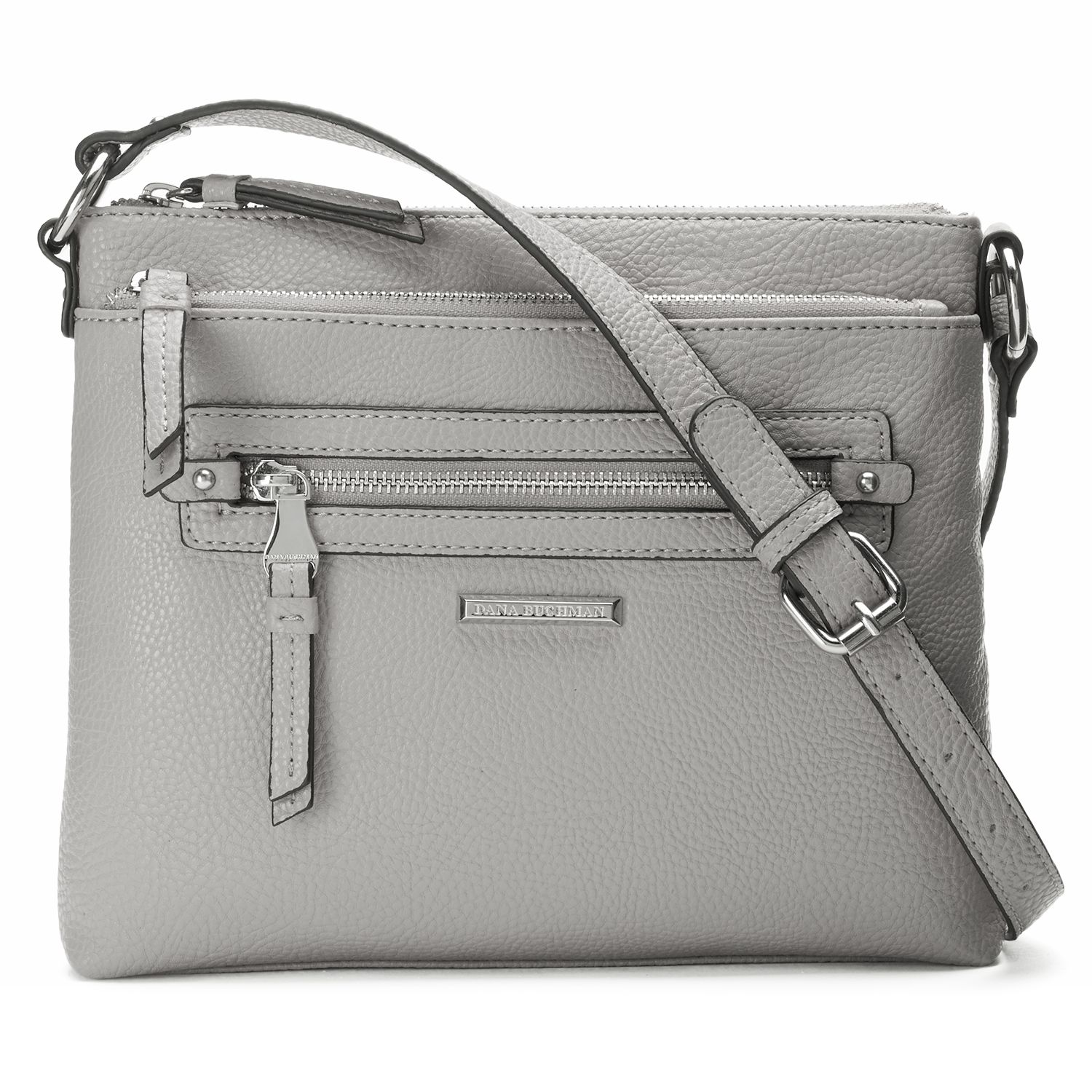 grey crossbody bag