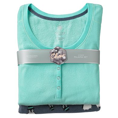 Women's Sonoma Goods For Life® Pajamas: Microfleece Pajama Gift Set