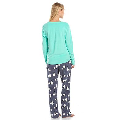 Women's Sonoma Goods For Life® Pajamas: Microfleece Pajama Gift Set