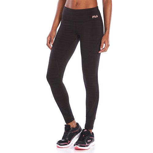 fila velour leggings