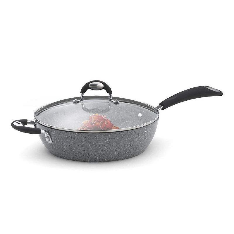 UPC 076753073493 product image for Bialetti Granito 11-in. Nonstick Aluminum Deep Saute Pan (Grey) | upcitemdb.com