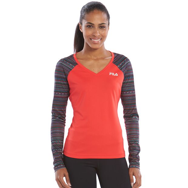 fila long sleeve shirt womens