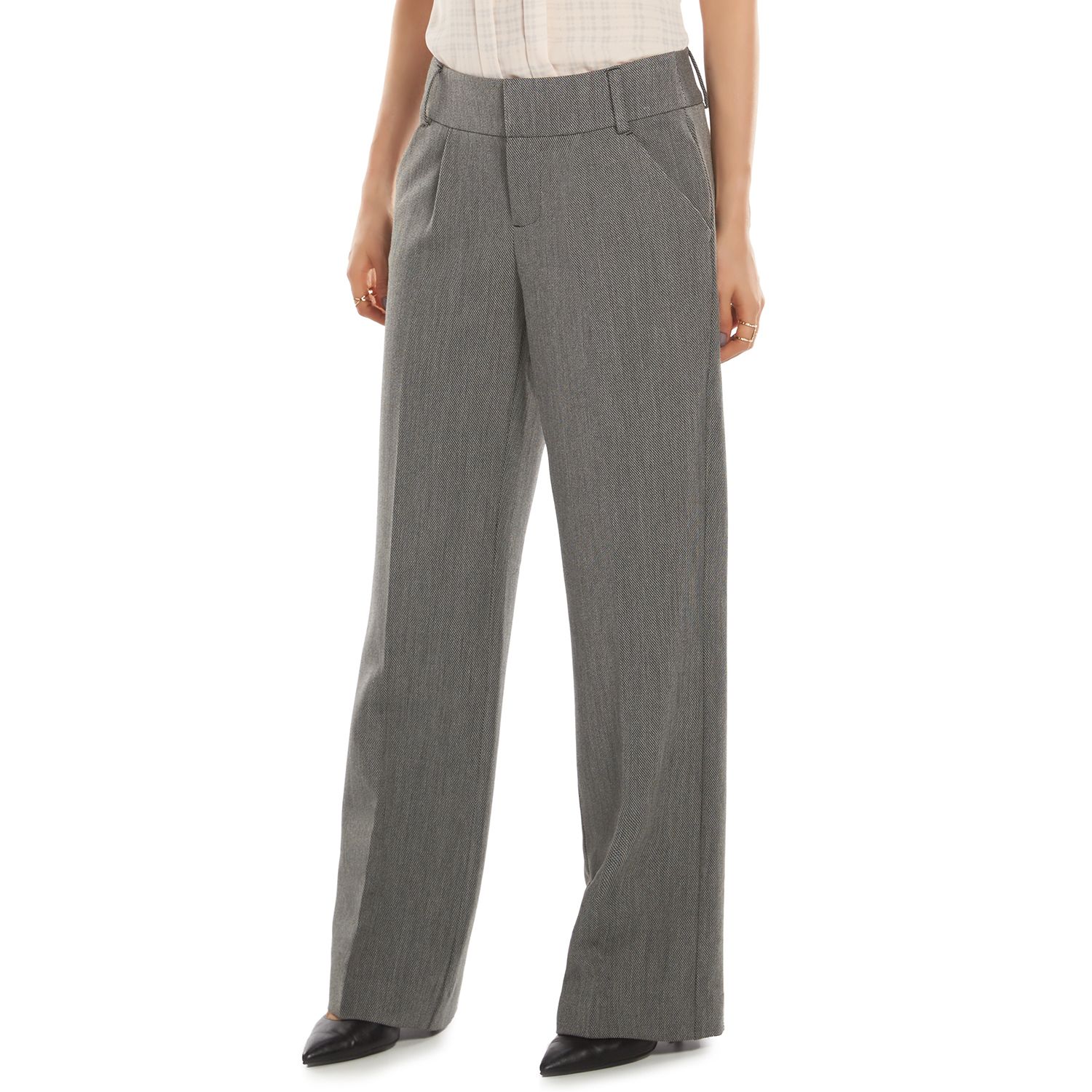 wide leg dress pants