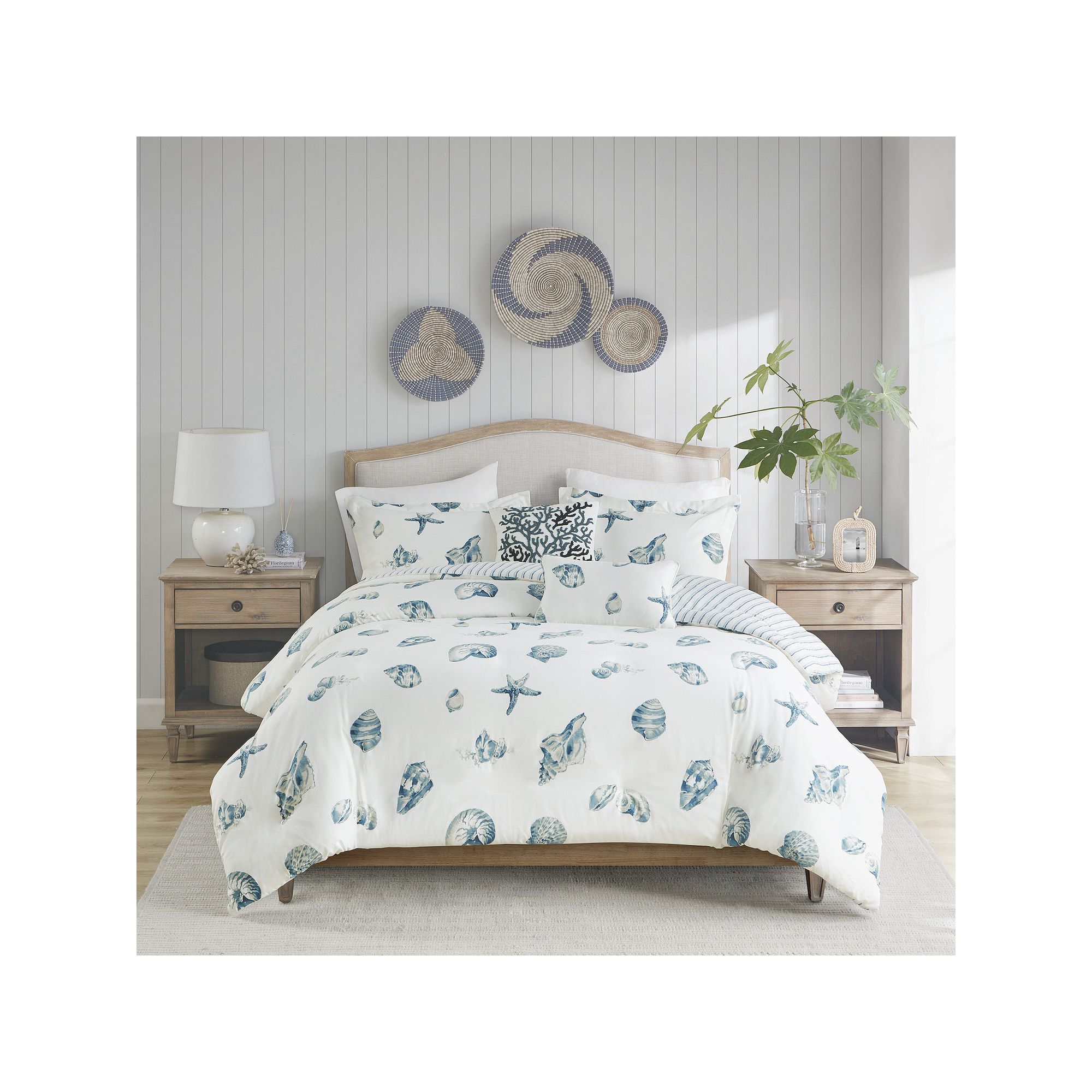 Harbor House Beach House Duvet Cover Set, Blue
