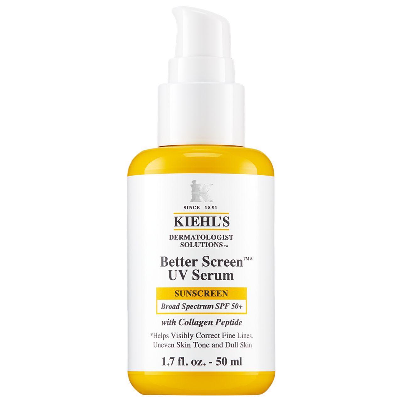 Kiehl's Since 1851 Better Screen UV Serum SPF 50+ Facial Sunscreen