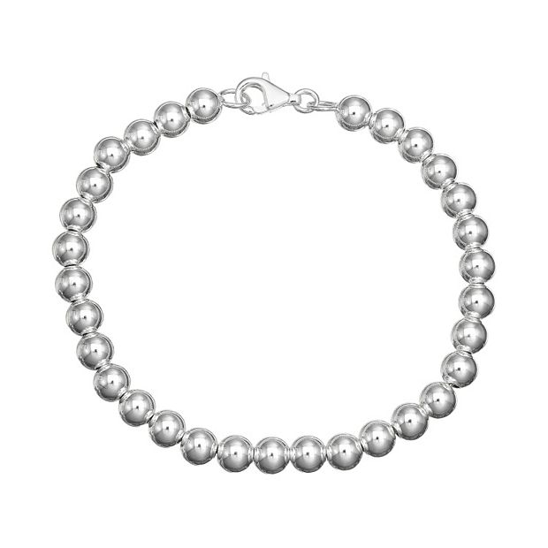 Sterling Silver Ball Chain Bracelet