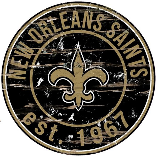 New Orleans Saints Vintage Wall Art