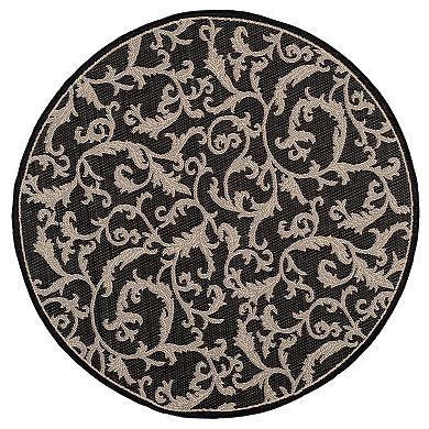 Safavieh Courtyard Ivy Vines Indoor Outdoor Rug