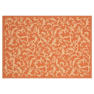 Safavieh Courtyard Ivy Vines Indoor Outdoor Rug