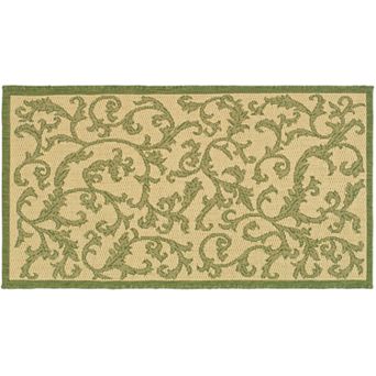 Safavieh Courtyard Ivy Vines Indoor Outdoor Rug