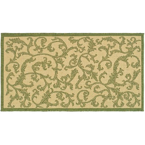 Safavieh Courtyard Ivy Vines Indoor Outdoor Rug