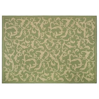 Safavieh Courtyard Ivy Vines Indoor Outdoor Rug