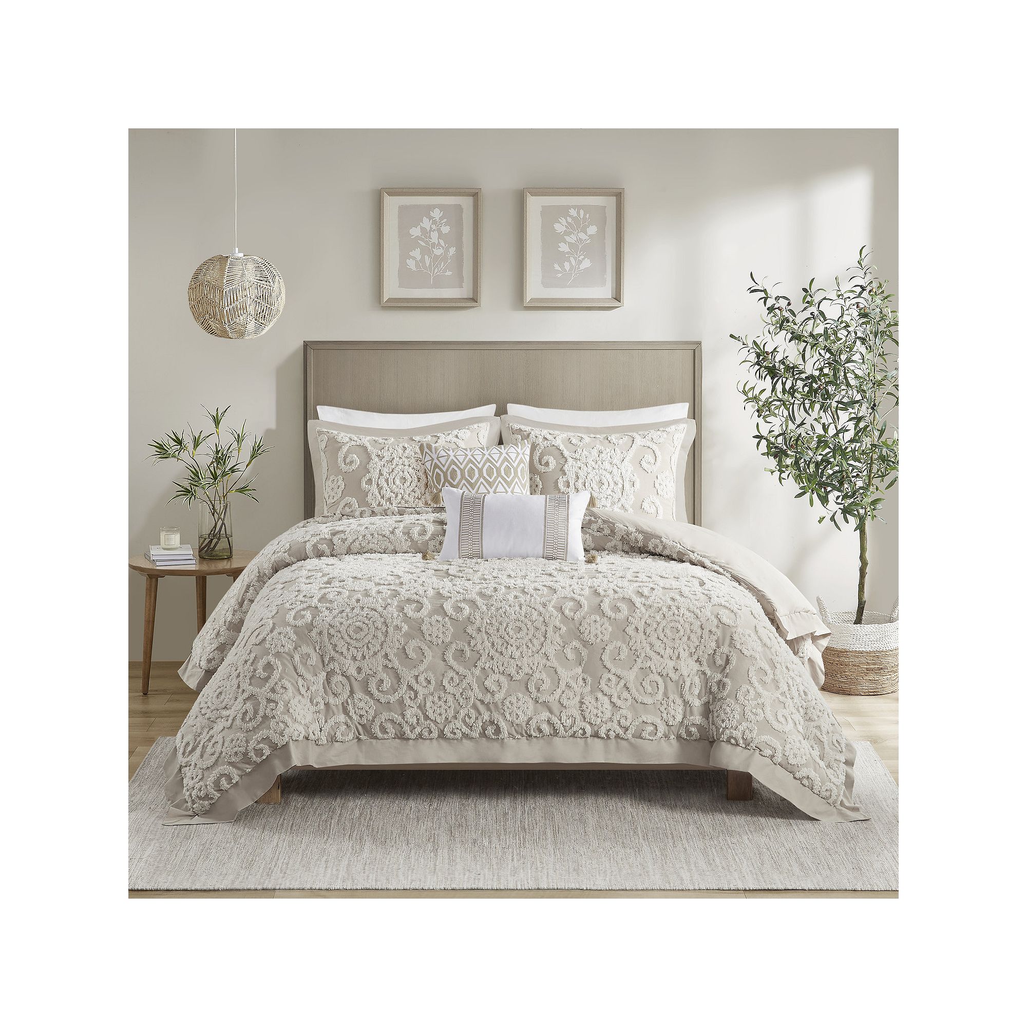 Harbor House Suzanna 3-pc. Duvet Cover Set, Brown