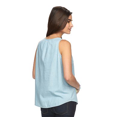 Women's Sonoma Goods For Life® Chambray Tank