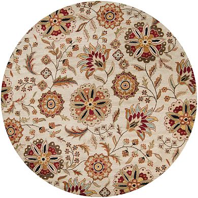 Surya Athena Floral Wool Rug