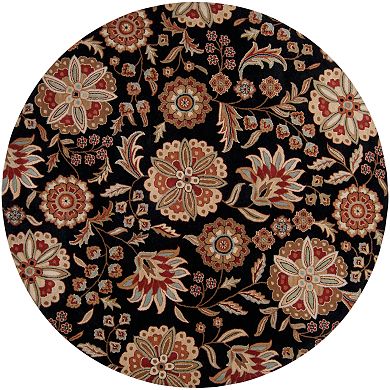 Surya Athena Floral Wool Rug