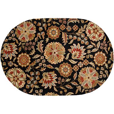 Surya Athena Floral Wool Rug