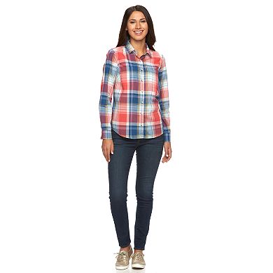 Women's Sonoma Goods For Life® Plaid Shirt
