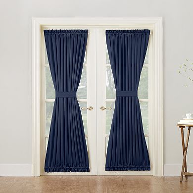 Sun Zero 1-Panel Gramercy Room Darkening Door Curtain