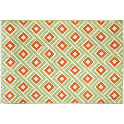 Momeni Baja Squares Indoor Outdoor Rug