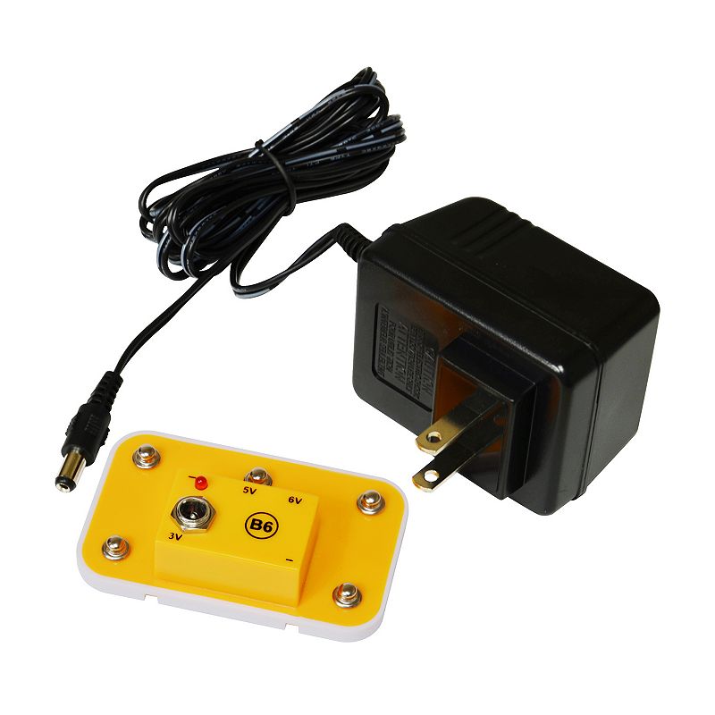 33135473 Elenco Snap Circuits Battery Eliminator, Multicolo sku 33135473
