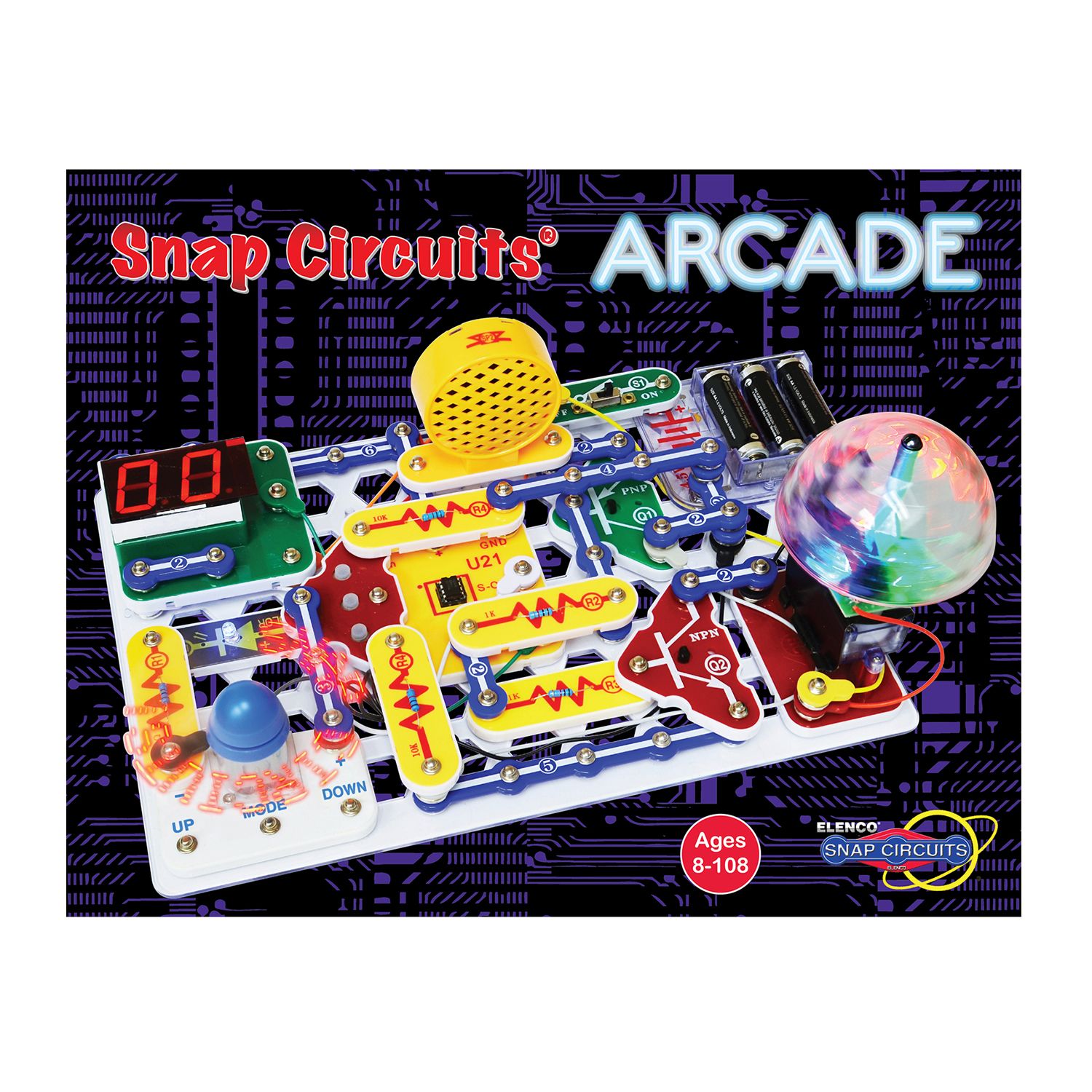 elenco snap circuits arcade