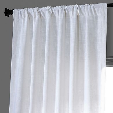 EFF 1-Panel Heavyweight Solid Window Curtain