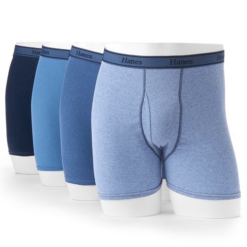 Men's Hanes 4-pack Tagless Boxer Briefs