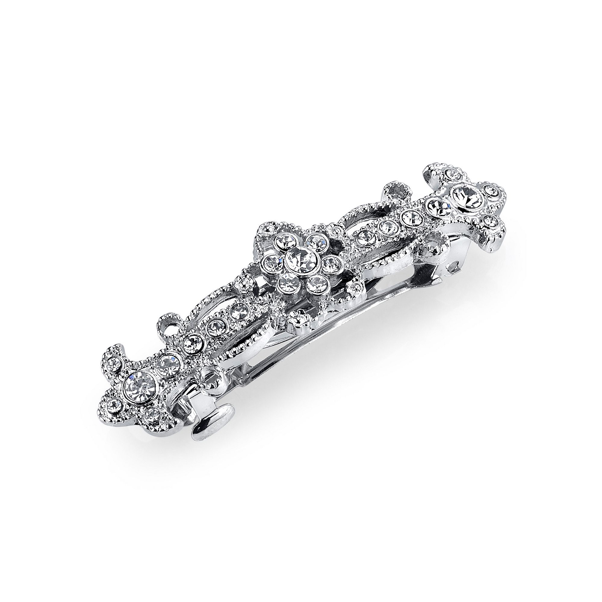 1928 Hair Clip, White