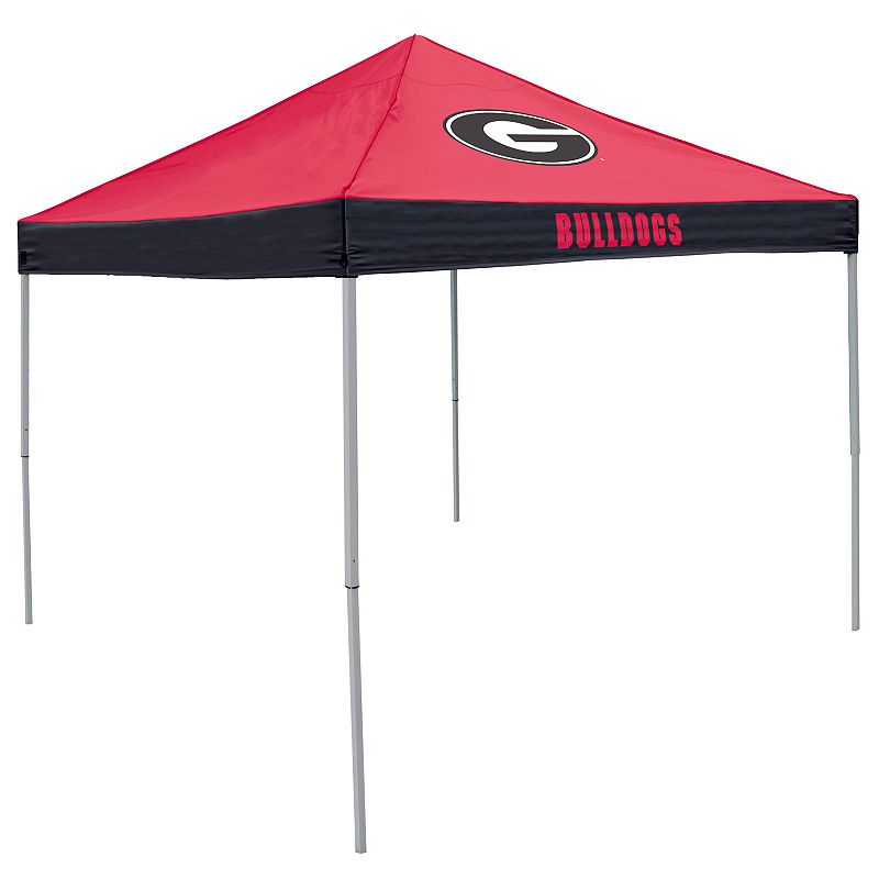 Logo Brand Georgia Bulldogs Economy Tent, Multicolor