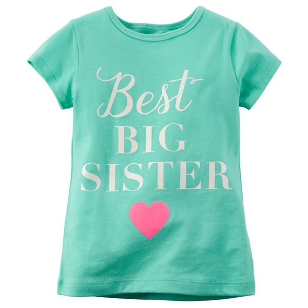 Big sister shirt discount carters