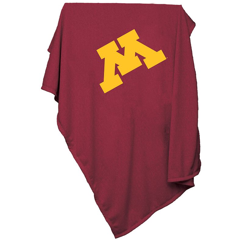 Logo Brand Minnesota Golden Gophers Sweatshirt Blanket, Multicolor