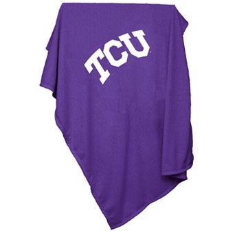 Logo Brand TCU Horned Frogs Sweatshirt Blanket