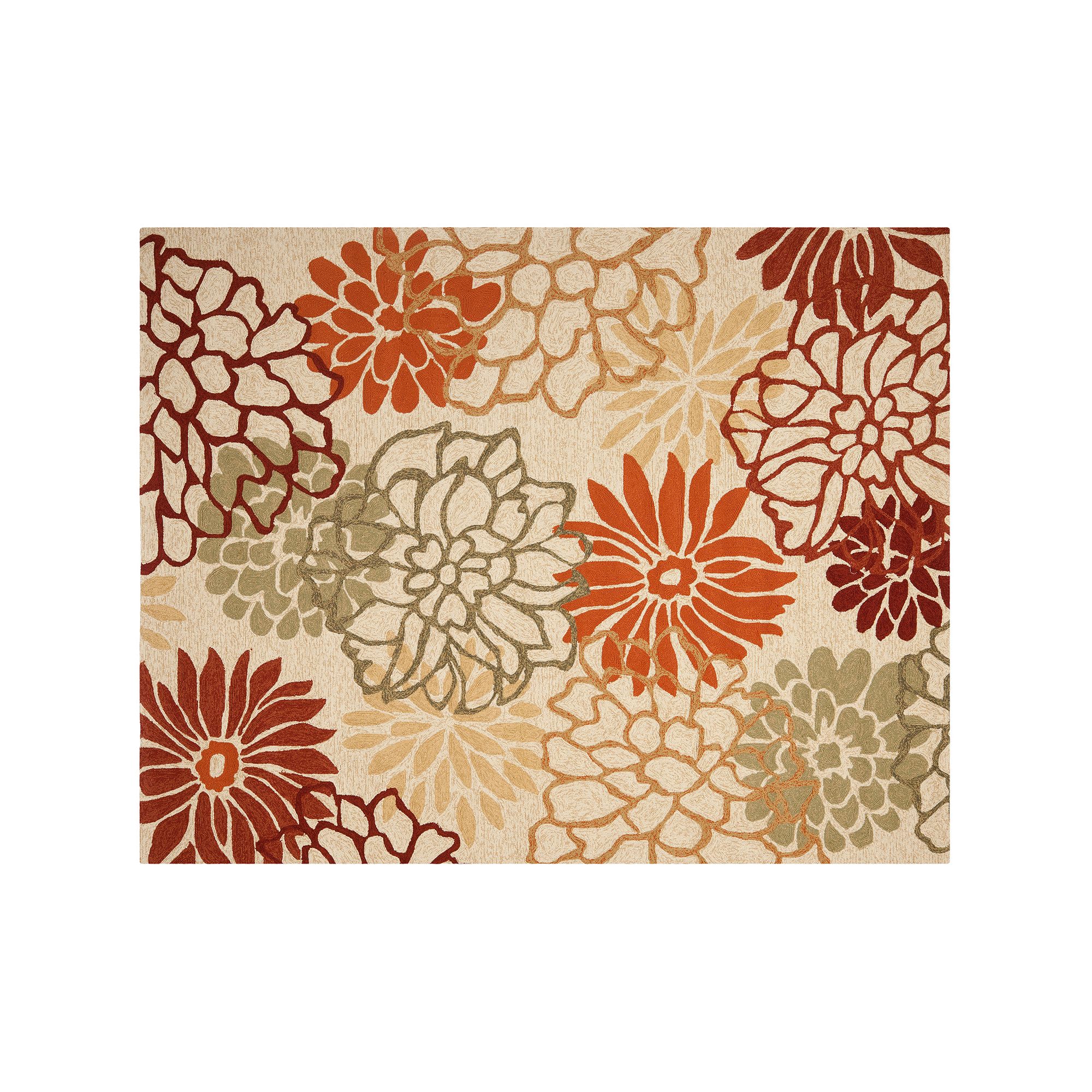 Safavieh Four Seasons Foliage Indoor Outdoor Rug, Beige Team