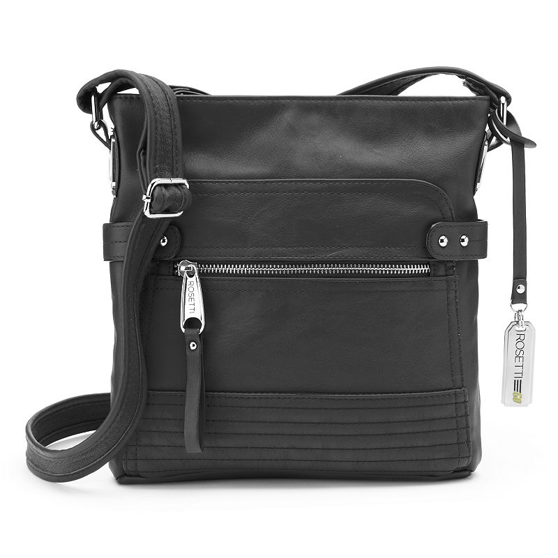 Black Rosetti Crossbody Handbags | semashow.com