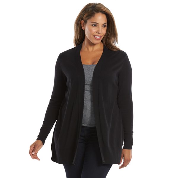 Plus Size Croft & Barrow® Essentials Cardigan