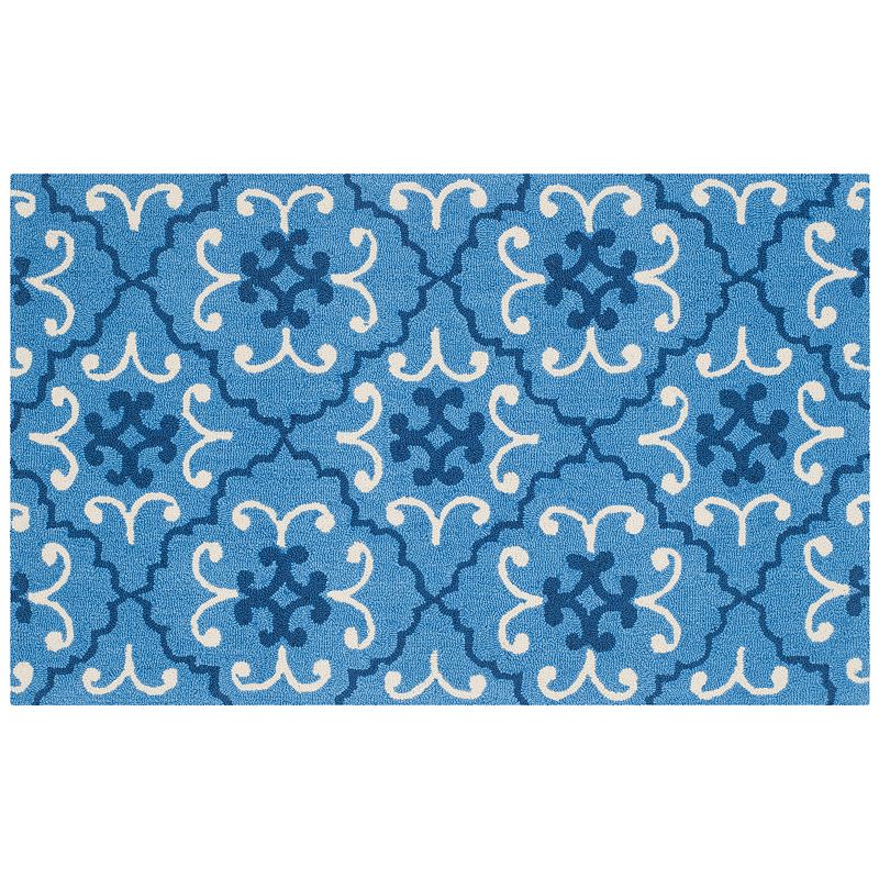 Safavieh Four Seasons Moroccan Medallion Indoor Outdoor Rug, Multicolor, 8X10 Ft