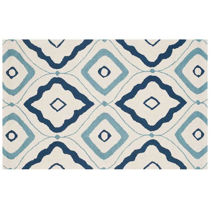 Safavieh Four Seasons Trenton Geometric Indoor Outdoor Rug, Multicolor, 5X8 Ft