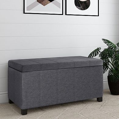 Simpli Home Dover Storage Ottoman