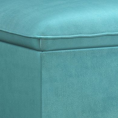 Simpli Home Pillow Top Storage Ottoman