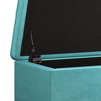 Simpli Home Pillow Top Storage Ottoman