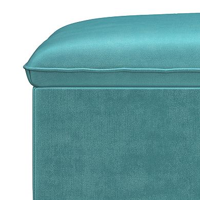 Simpli Home Pillow Top Storage Ottoman