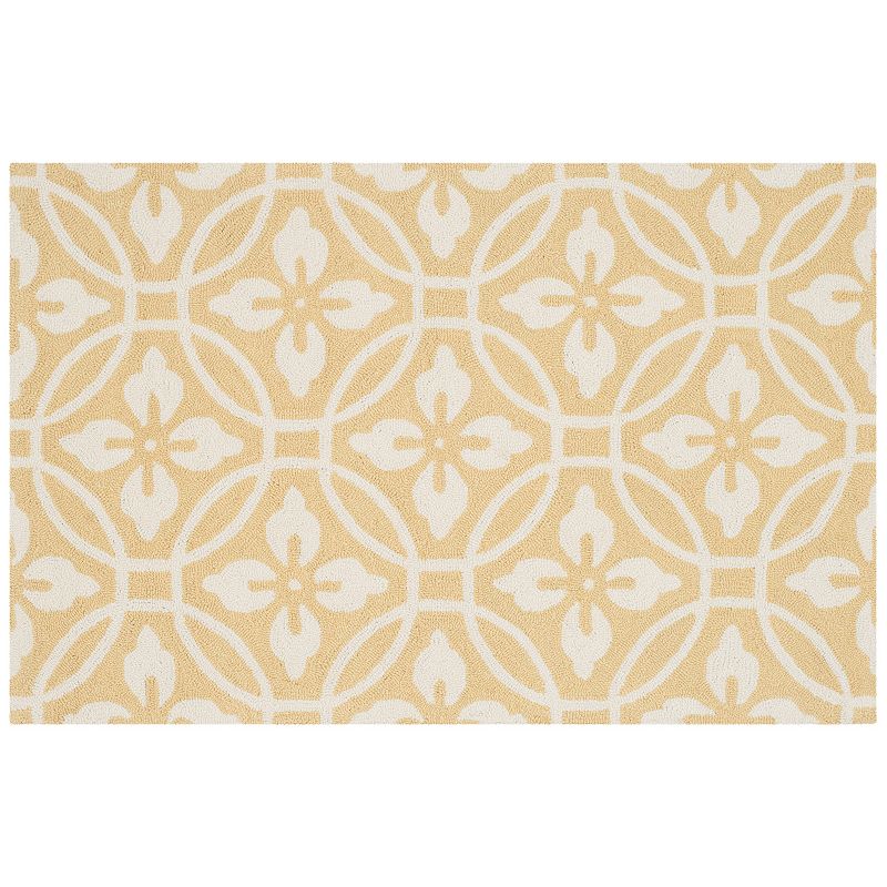 Safavieh Four Seasons Circles Geometric Indoor Outdoor Rug, Multicolor, 5X8 Ft