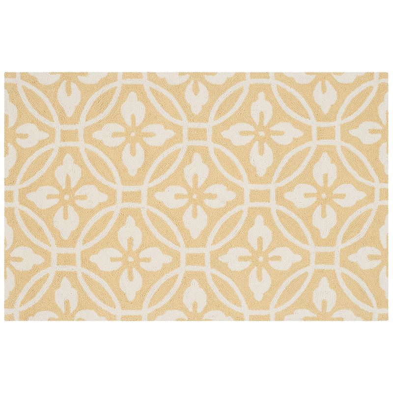 Safavieh Four Seasons Circles Geometric Indoor Outdoor Rug, Multicolor, 5X8 Ft