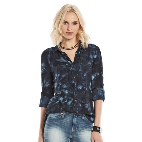 Rock And Republic Tie Dye Shirt